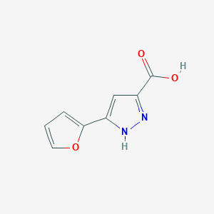5-(2-furyl)-1H-pyrazole-3-carboxylic acid