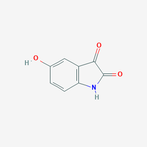 molecular formula C8H5NO3 B038543 5-Hydroxyisatin CAS No. 116569-09-6