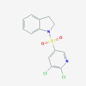 1-[(5,6-Dichloro-3-pyridinyl)sulfonyl]indoline
