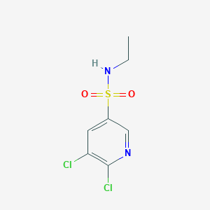 5,6-dichloro-N-ethylpyridine-3-sulfonamide