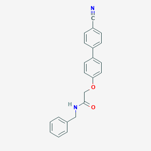 N-benzyl-2-[(4'-cyano[1,1'-biphenyl]-4-yl)oxy]acetamide