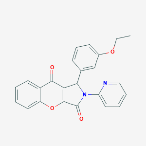 1-(3-ethoxyphenyl)-2-pyridin-2-yl-1H-chromeno[2,3-c]pyrrole-3,9-dione