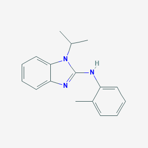 N-(1-isopropyl-1H-benzimidazol-2-yl)-N-(2-methylphenyl)amine