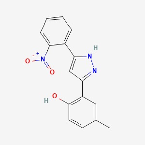 molecular formula C16H13N3O3 B3855192 TrkA-IN-7 