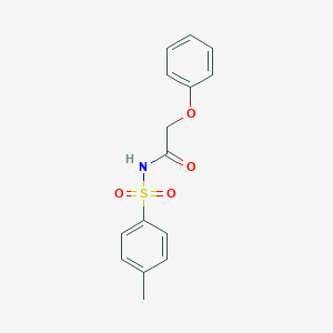N-(4-methylphenyl)sulfonyl-2-phenoxyacetamide