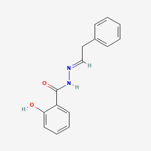 molecular formula C15H14N2O2 B3855283 Salicylic (2-phenylethylidene)hydrazide CAS No. 109310-91-0