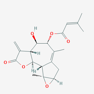 molecular formula C20H24O6 B038553 Tomencephalin CAS No. 115995-13-6