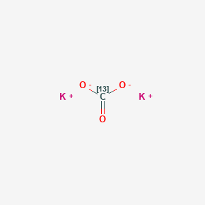 molecular formula CK2O3 B038563 Potassium carbonate-13C CAS No. 122570-45-0