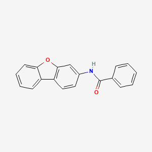 molecular formula C19H13NO2 B3856387 N-dibenzofuran-3-ylbenzamide 
