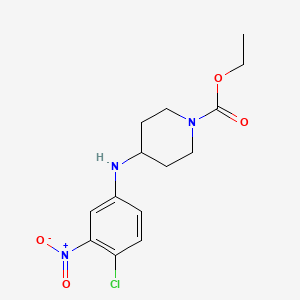 ethyl 4-[(4-chloro-3-nitrophenyl)amino]-1-piperidinecarboxylate