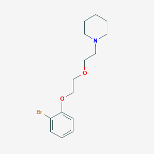 1-{2-[2-(2-bromophenoxy)ethoxy]ethyl}piperidine