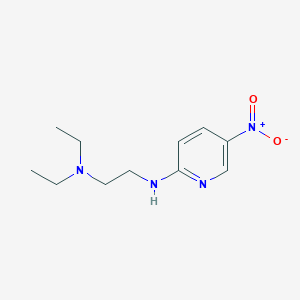 molecular formula C11H18N4O2 B3857829 N',N'-diethyl-N-(5-nitropyridin-2-yl)ethane-1,2-diamine 