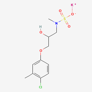 potassium [3-(4-chloro-3-methylphenoxy)-2-hydroxypropyl]methylsulfamate