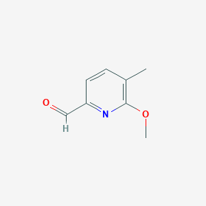 6-Methoxy-5-methylpyridine-2-carbaldehyde