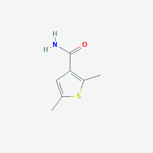 molecular formula C7H9NOS B3859186 2,5-Dimethylthiophene-3-carboxamide 