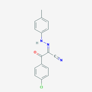 3-(4-Chlorophenyl)-2-[(4-methylphenyl)hydrazono]-3-oxopropanenitrile