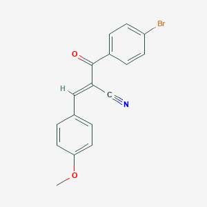 2-(4-Bromobenzoyl)-3-(4-methoxyphenyl)acrylonitrile
