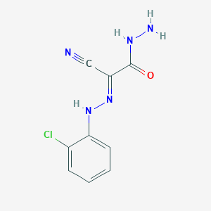 2-[(2-Chlorophenyl)hydrazono]-2-cyanoacetohydrazide