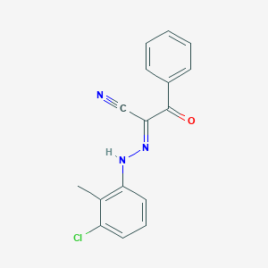 2-[(3-Chloro-2-methylphenyl)hydrazono]-3-oxo-3-phenylpropanenitrile