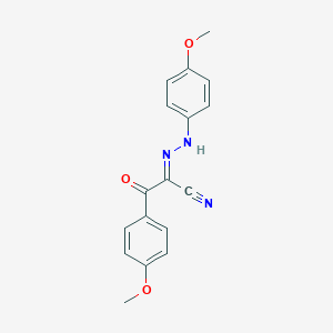 3-(4-Methoxyphenyl)-2-[(4-methoxyphenyl)hydrazono]-3-oxopropanenitrile