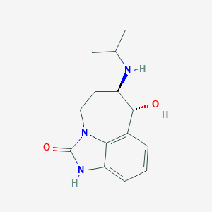 molecular formula C14H19N3O2 B038607 Zilpaterol CAS No. 117827-79-9