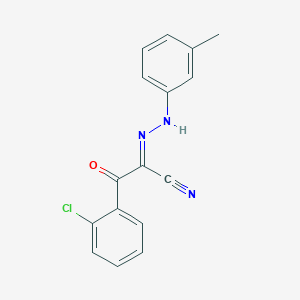 3-(2-Chlorophenyl)-2-[(3-methylphenyl)hydrazono]-3-oxopropanenitrile