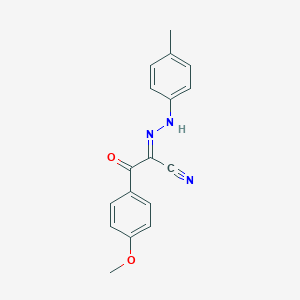 3-(4-Methoxyphenyl)-2-[(4-methylphenyl)hydrazono]-3-oxopropanenitrile