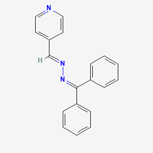 isonicotinaldehyde (diphenylmethylene)hydrazone