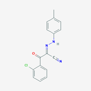 3-(2-Chlorophenyl)-2-[(4-methylphenyl)hydrazono]-3-oxopropanenitrile