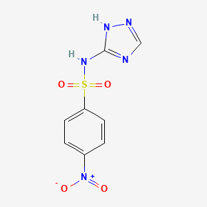 4-nitro-N-1H-1,2,4-triazol-3-ylbenzenesulfonamide