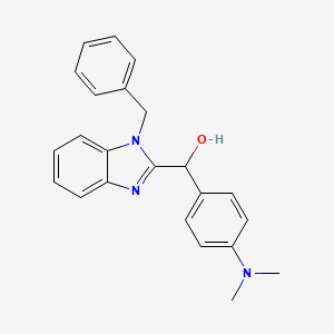 (1-benzyl-1H-benzimidazol-2-yl)[4-(dimethylamino)phenyl]methanol