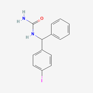 N-[(4-iodophenyl)(phenyl)methyl]urea