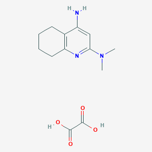 N~2~,N~2~-dimethyl-5,6,7,8-tetrahydro-2,4-quinolinediamine oxalate