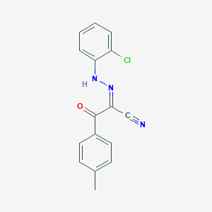 2-[(2-Chlorophenyl)hydrazono]-3-(4-methylphenyl)-3-oxopropanenitrile