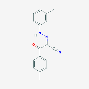 3-(4-Methylphenyl)-2-[(3-methylphenyl)hydrazono]-3-oxopropanenitrile