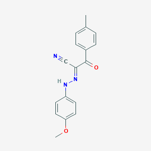 2-[(4-Methoxyphenyl)hydrazono]-3-(4-methylphenyl)-3-oxopropanenitrile