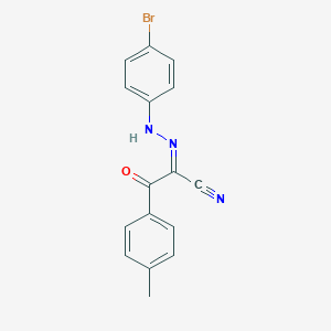 2-[(4-Bromophenyl)hydrazono]-3-(4-methylphenyl)-3-oxopropanenitrile