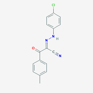 2-[(4-Chlorophenyl)hydrazono]-3-(4-methylphenyl)-3-oxopropanenitrile