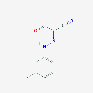 2-[(3-Methylphenyl)hydrazono]-3-oxobutanenitrile