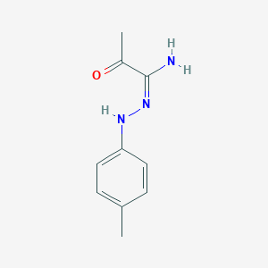molecular formula C10H13N3O B386121 N'-(4-methylanilino)-2-oxopropanimidamide 