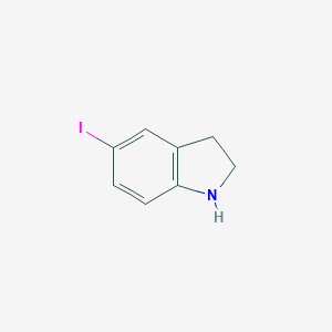 molecular formula C8H8IN B038618 5-Iodoindoline CAS No. 114144-16-0