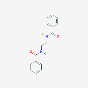 molecular formula C18H20N2O2 B386202 4-methyl-N-{2-[(4-methylbenzoyl)amino]ethyl}benzamide 