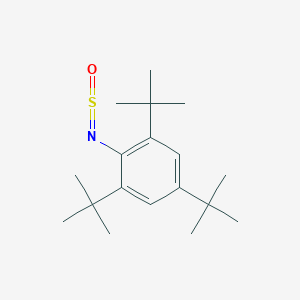 molecular formula C18H29NOS B386212 1,3,5-Tritert-butyl-2-(sulfinylamino)benzene CAS No. 68761-21-7