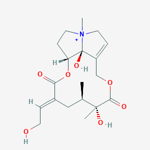 molecular formula C19H28NO7+ B038624 Anonamine CAS No. 111566-66-6