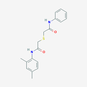 molecular formula C18H20N2O2S B386291 3,5,7-Trihydroxy-8-methoxyflavone CAS No. 5928-42-7