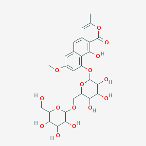 molecular formula C26H30O14 B038634 Cassiaside C CAS No. 119170-52-4