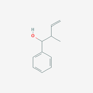 molecular formula C11H14O B038636 2-Methyl-1-phenylbut-3-en-1-ol CAS No. 122332-13-2