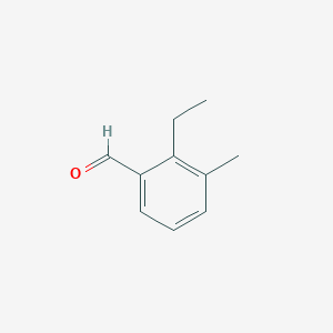 molecular formula C10H12O B038644 2-Ethyl-3-methylbenzaldehyde CAS No. 111923-34-3