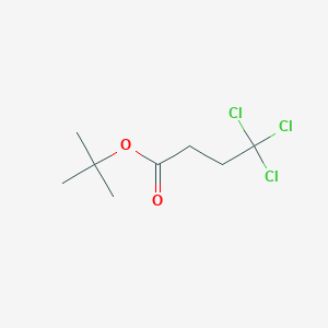 molecular formula C8H13Cl3O2 B038672 Tert-butyl 4,4,4-trichlorobutanoate CAS No. 119060-48-9