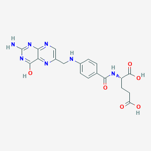 molecular formula C19H19N7O6 B038674 Folic acid CAS No. 112339-08-9
